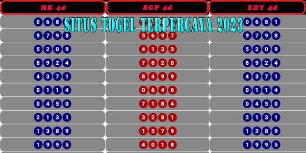 Situs Judi Togel Online Terbaik resmi Terpercaya Pengeluaran Data Hk Sdy Sgp Terjitu 2023